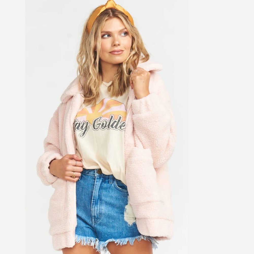 Show Me Your Mumu Cordelia Jacket in Pink